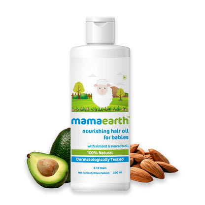 Mamaearth Daily Moisturizing Lotion & Mamaearth Nourishing Baby Hair Oil - PUSHMYCART