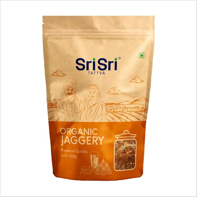 Sri Sri Tattva Organic Jaggery (Powdered Form) - PUSHMYCART
