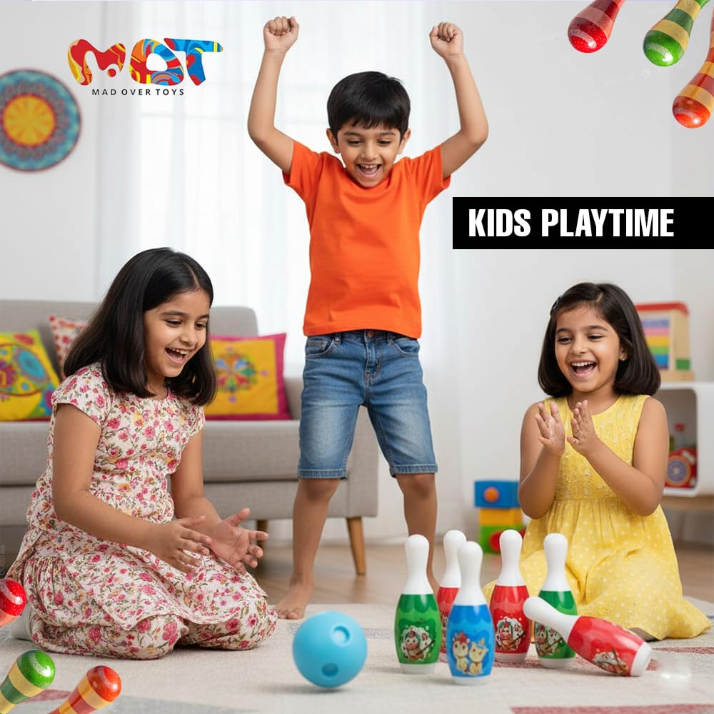 Mad Over Toys Mini Bowling Game Set