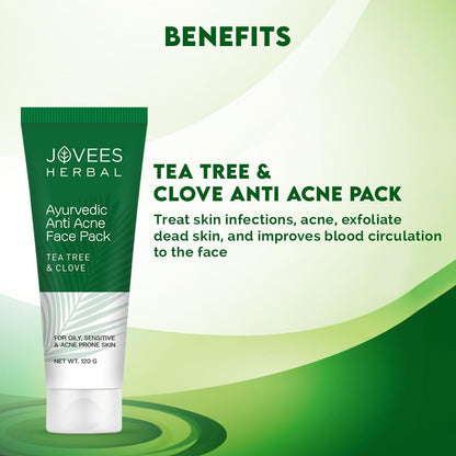 Jovees Antiseptic Anti Acne Face Pack