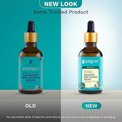 PILGRIM Redensyl 3%+Anagain 4% Advanced Hair Growth Serum