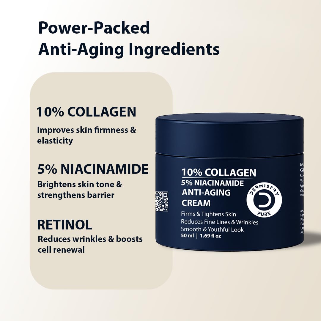Dermistry Skin Firming Cream 10%Collagen + 5%Niacinamide Face Cream