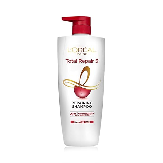 L'Oreal Paris Shampoo, For Damaged and Weak Hair, With Pro-Keratin + Ceramide