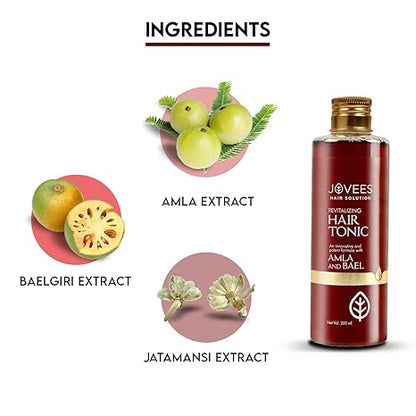 JOVEES HERBAL – Revitalizing Hair Tonic (Amla & Bael)