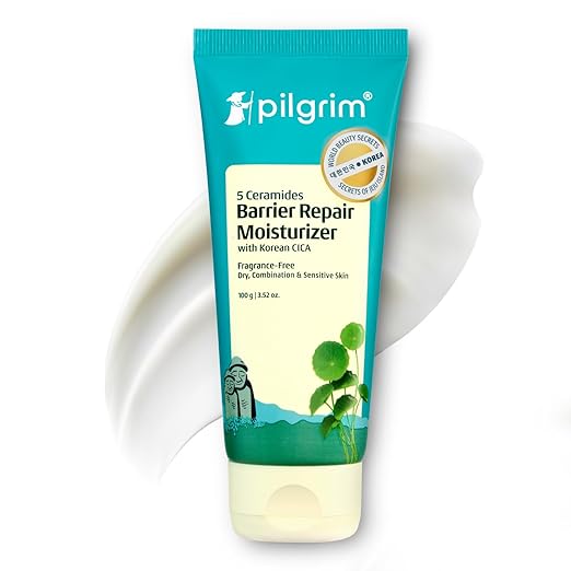 Pilgrim 5 Ceramides Barrier Repair Moisturizer With Korean Cica