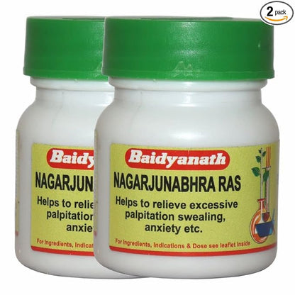 Baidyanath Jhansi Nagarjuna Bhra Ras Tablets