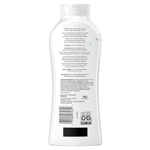 Olay Body Wash Daily Exfoliating, White
