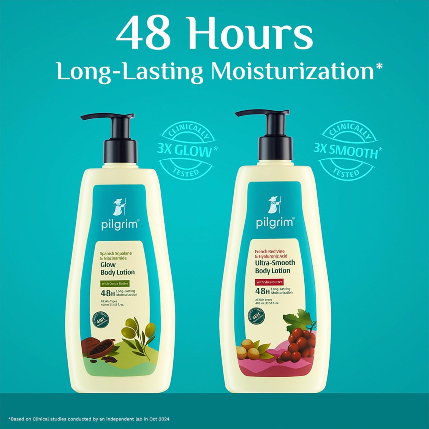 Spanish Squalane & Niacinamide Glow Body Lotion With Cocoa Butte