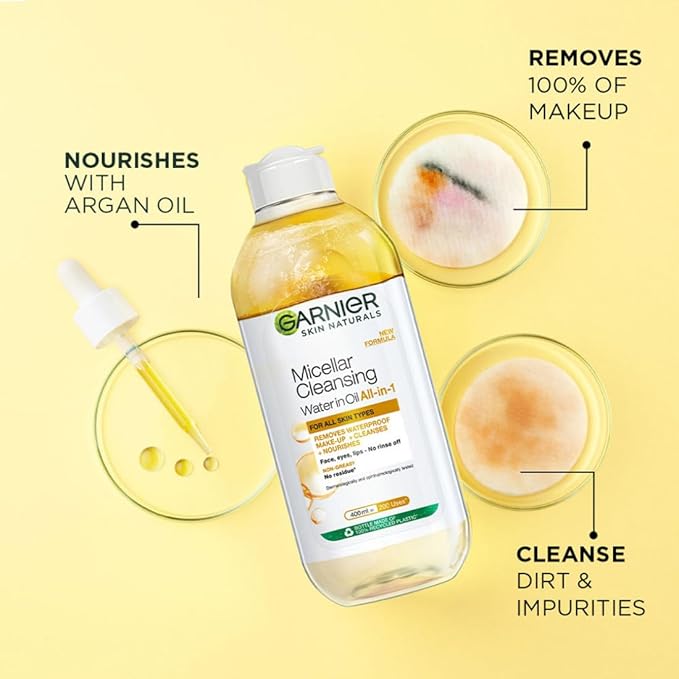 Garnier Skin Naturals Micellar Oil-Infused Cleansing Water - PUSHMYCART