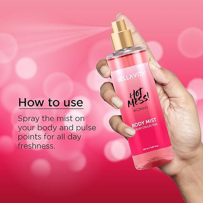 Bella Vita Luxury Hot Mess Woman Body Spray Mist