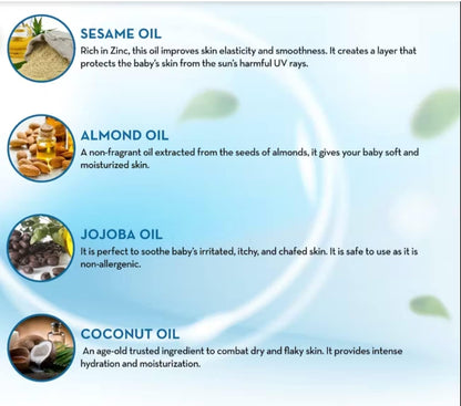 Mamaearth Soothing Massage Oil for Babies - PUSHMYCART