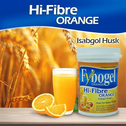 Reckitt Fybogel Hi-Fibre Isabgol Husk - Orange