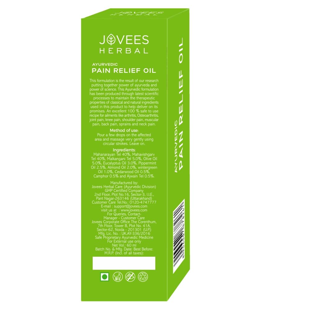 Jovees Ayurvedic Pain Relief Oil