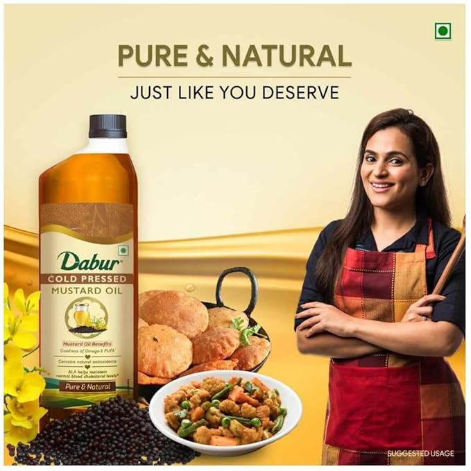 Dabur Cold Pressed Mustard Oil