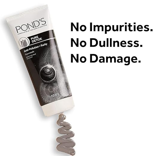 Pond's Pure White Anti Pollution Activated Charcoal Face Wash