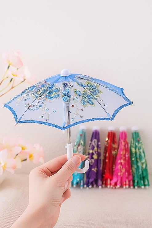 Decorative  for Ladoo Gopal Ji Traditional Temple Decor Umbrella