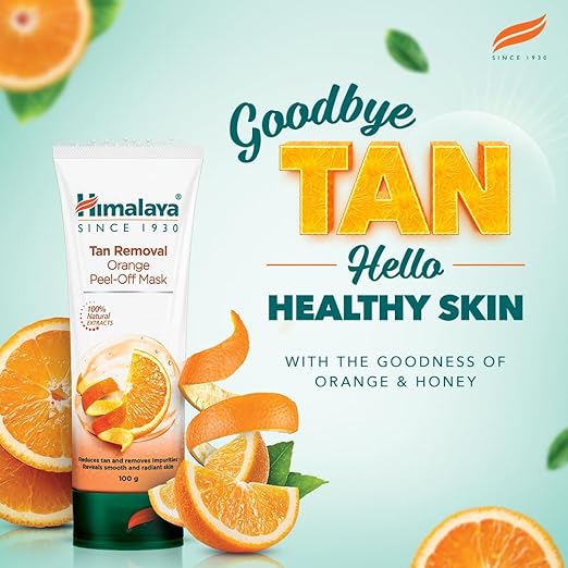 Himalaya Herbals Tan Removal Orange Peel-Off Mask
