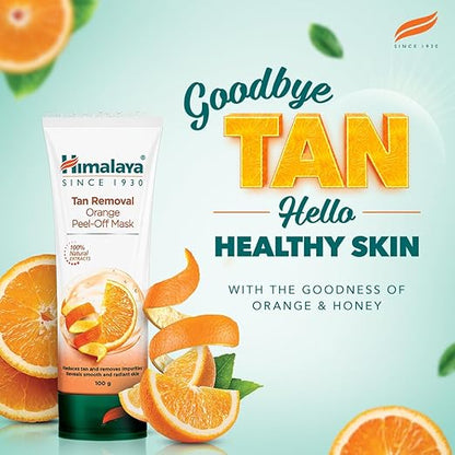 Himalaya Herbals Tan Removal Orange Peel-Off Mask