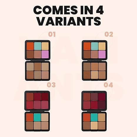 Mars Cover Rangers Creamy Matte Concealer And Corrector Palette