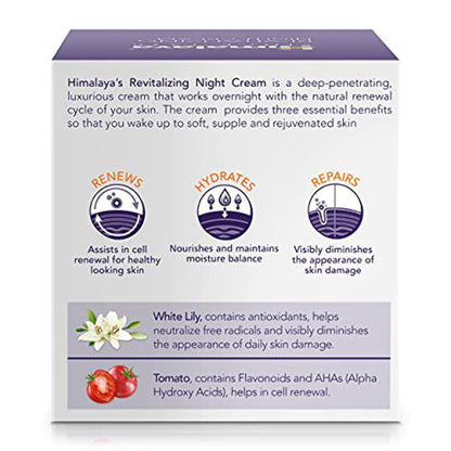 Himalaya Revitalizing Night Cream - PUSHMYCART