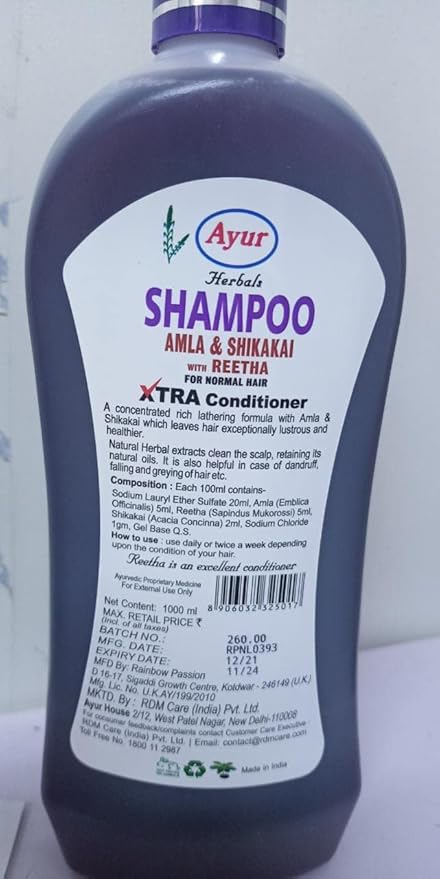 Ayur Herbal Shampoo 
