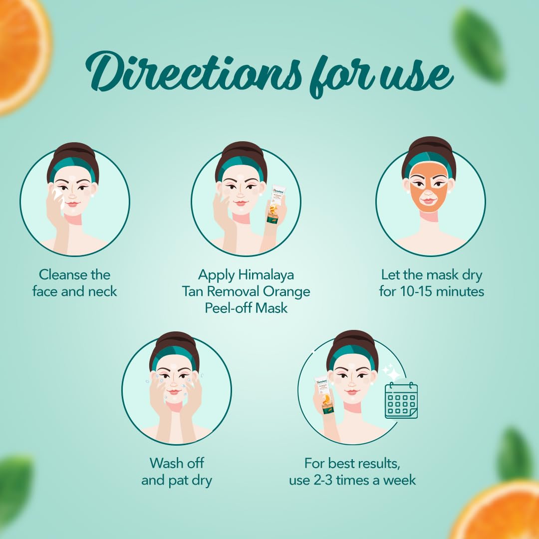 Himalaya Herbals Tan Removal Orange Peel-Off Mask