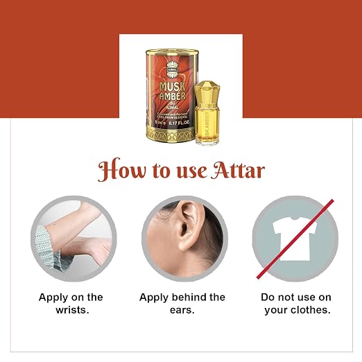 Ajmal-Musk-Amber-Attar-5ml-Woody-&-Spicy-Perfume-for-Men