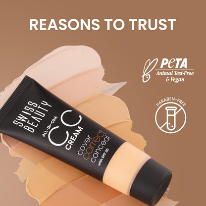 Swiss Beauty All-In-One Lightweight CC Cream 25g