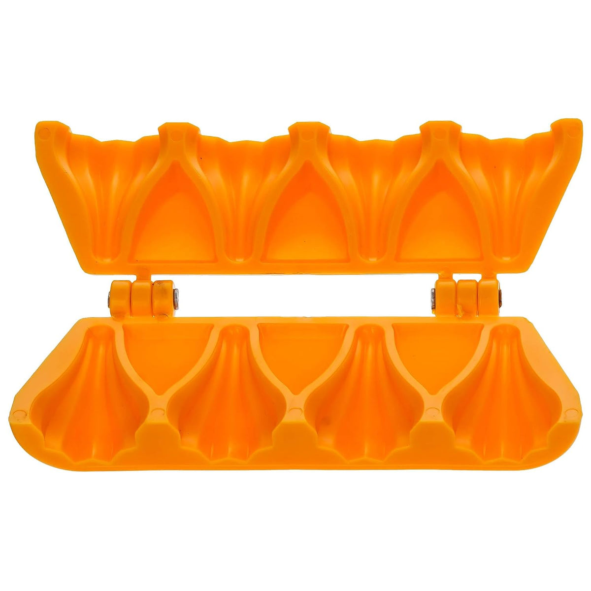 eCraftIndia Yellow 4 Modak Maker Mould Plastic