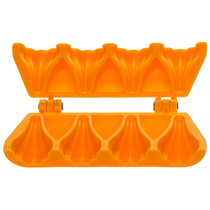 eCraftIndia Yellow 4 Modak Maker Mould Plastic