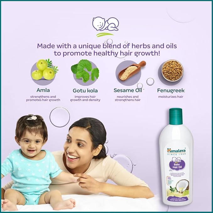 HIMALAYA BABY HAIR OIL