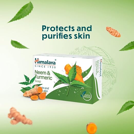 Himalaya Herbals Neem And Turmeric Soap