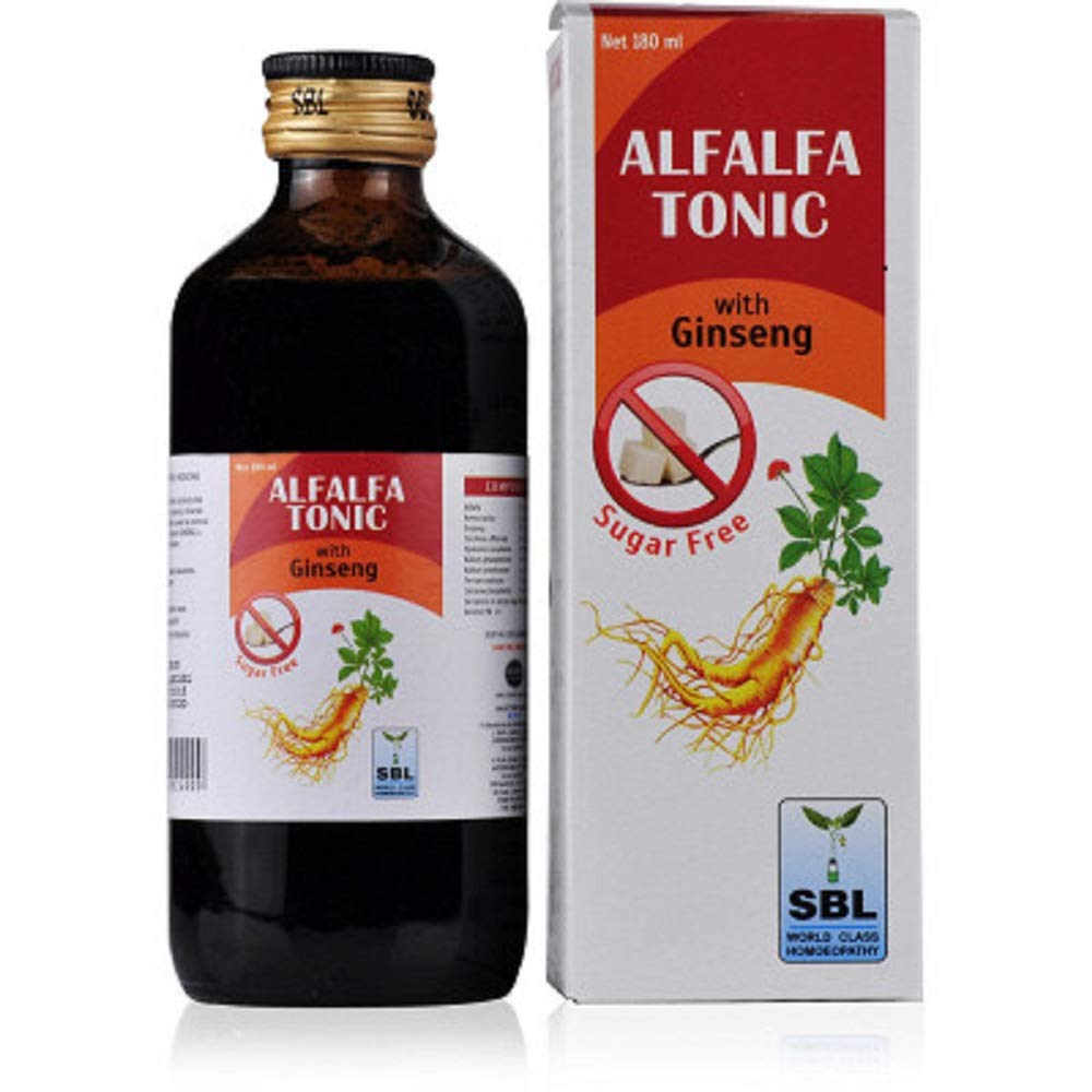 SBL Alfalfa Tonic with Ginseng Sugar Free 240g - PUSHMYCART