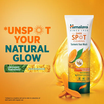 Himalaya Dark Spot Clearing Turmeric Face Wash