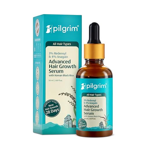 PILGRIM Redensyl 3%+Anagain 4% Advanced Hair Growth Serum
