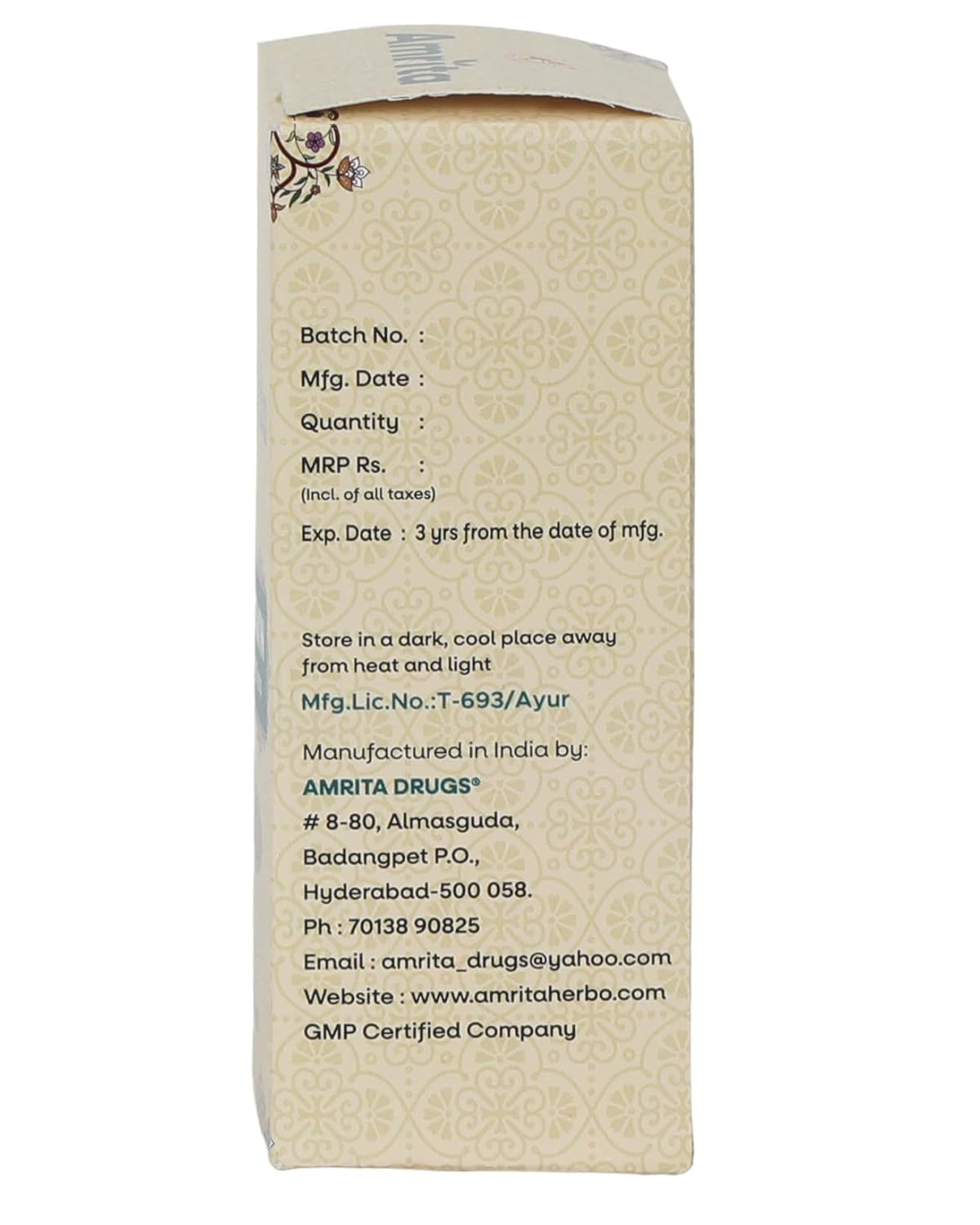 Amrita Tuswin Cough Syrup