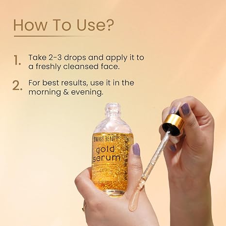 Swiss Beauty 24 K Gold Face Serum