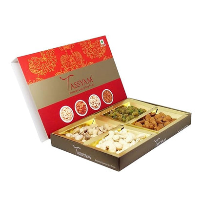 Tassyam Dry Gift Fruit Tray | Gift Hamper 