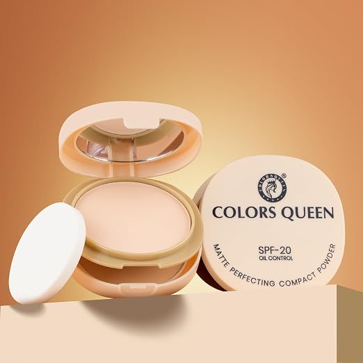 Colors-Queen-Matte-Perfecting-2-in-1-Compact-Powder