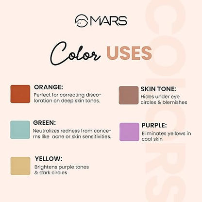 Mars Cover Rangers Creamy Matte Concealer And Corrector Palette