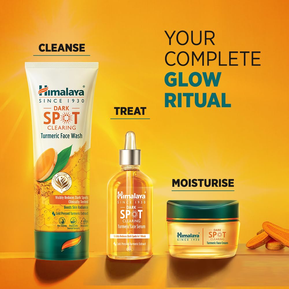 Himalaya Dark Spot Clearing Turmeric Face Wash
