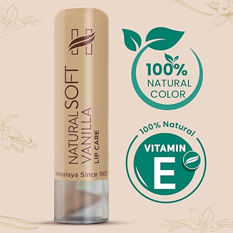 Himalaya Natural Soft Vanilla Lip Care 4.5gm - PUSHMYCART