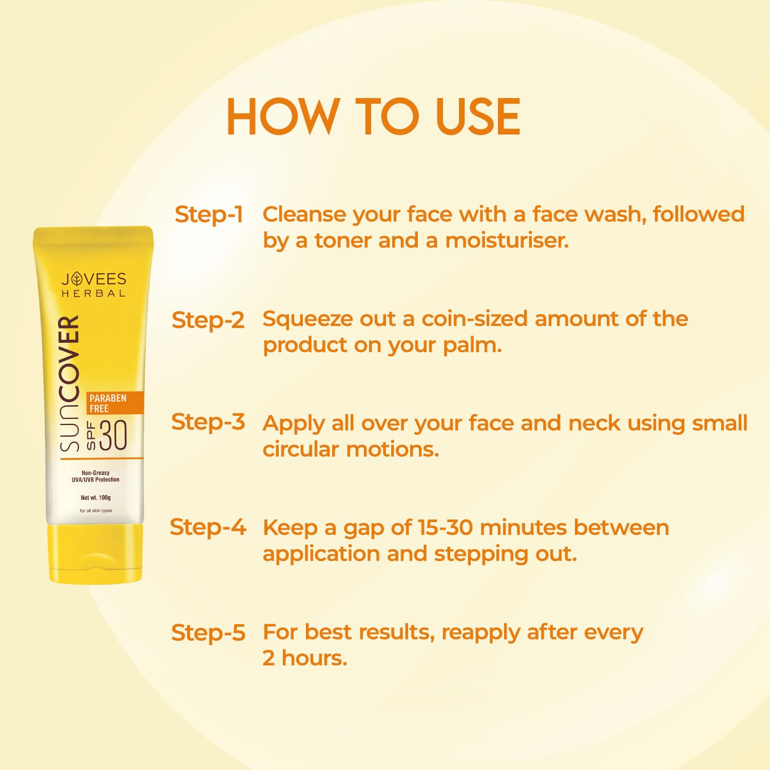 Jovees Sun Cover SPF 30