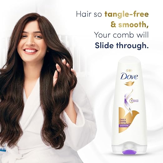 Dove Daily Shine Hair Conditioner with Nutritive Serum