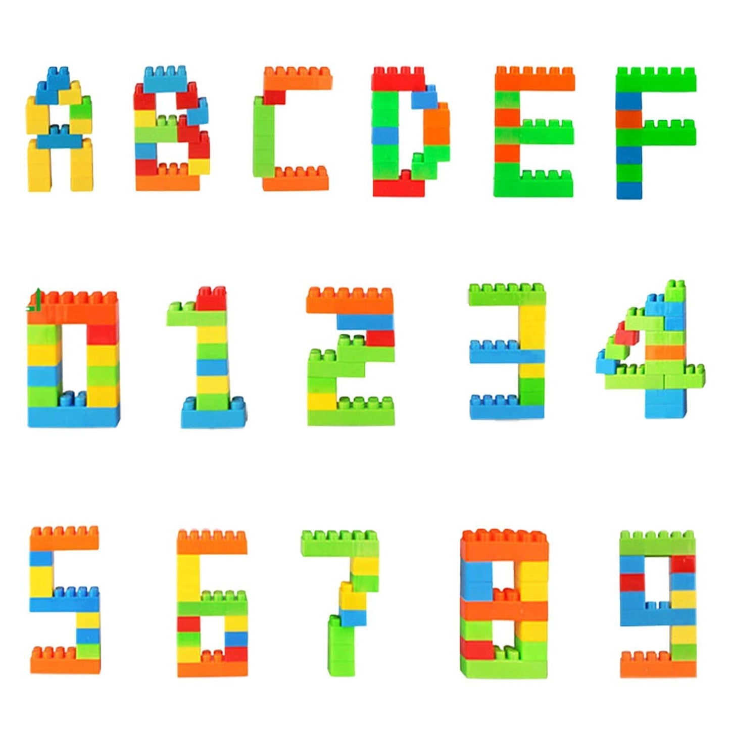 Toyshine Building Blocks with Wheels for Kids