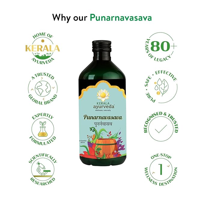 Kerala Ayurveda Punarnavasava |Asava