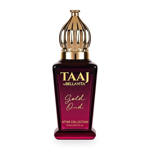 Bella Vita Luxury TAAJ Gold Oud Attar with Caramel