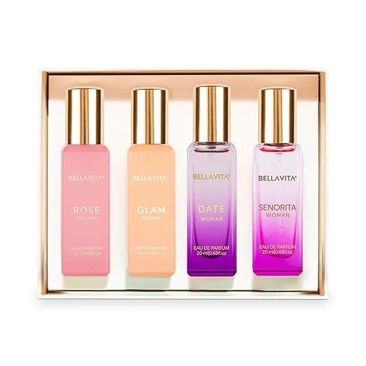 Bella Vita Luxury Woman Eau De Parfum Gift Set For Women With Date