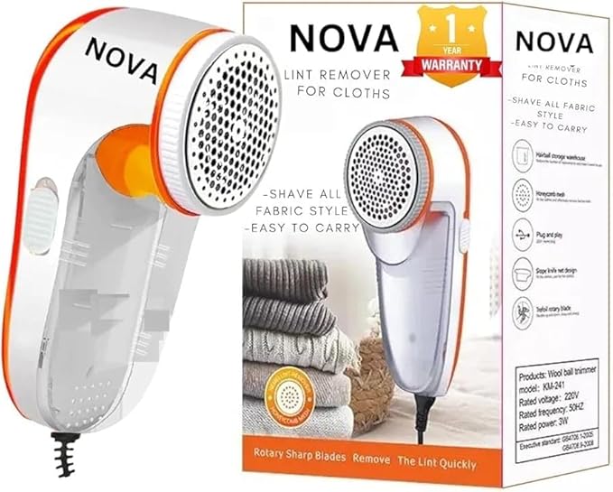 NOVA Lint Remover for Clothes & Fabric Shaver