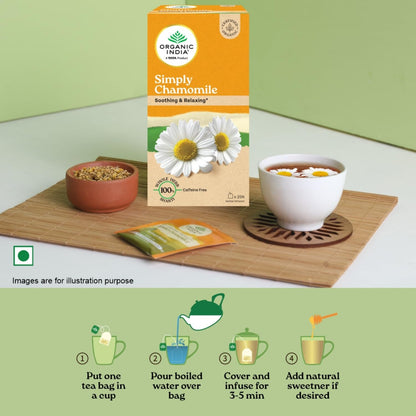 A TATA Product - Organic India Simply Chamomile